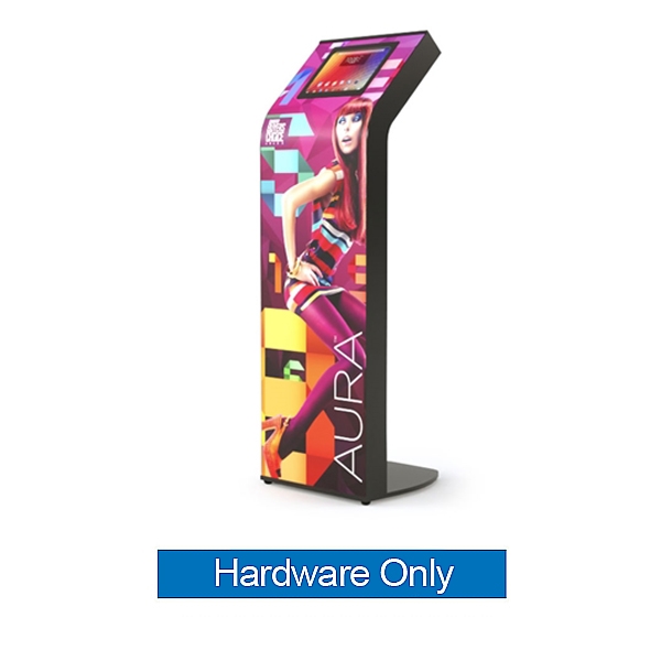 The Armodilo AURA tablet and iPad kiosk stand is one of the most attractive customizable tablet display systems. AURA will give you maximum exposure and flexibility for your tablet display goals from info kiosks, to check-in & registration.