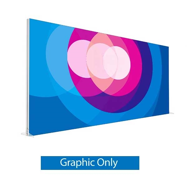 20ft x 8ft LUCID Backlit Lightbox | Single-Sided Graphic