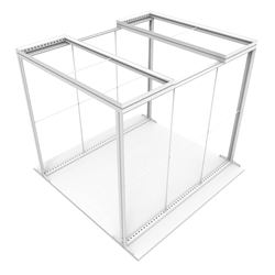 10ft x 10ft LUCID Odyssey Backlit Lightbox | SEG Trade Show Booth | Frame Only