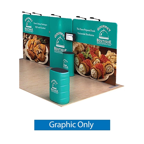 20ft Tarpon A Waveline Original Fabric Display (Double-Sided Graphic Only)