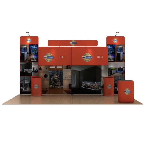 20ft Reef B Waveline Original Trade Show Booth