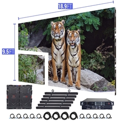 19ft x 9ft LED Wall Package for Church