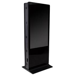 55in Vertical Double Screen Digital Kiosk w/ USB Media Player
