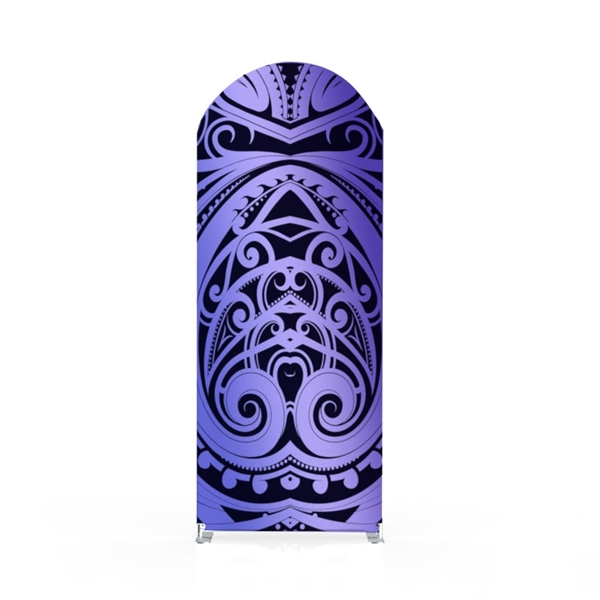 3ft x 8ft Wave Tube Modular Single-Sided Display - Kit A5 (Graphic ...