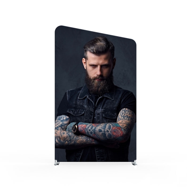 5ft x 8ft Wave Tube Modular Single-Sided Display - Kit B4 (Graphic ...
