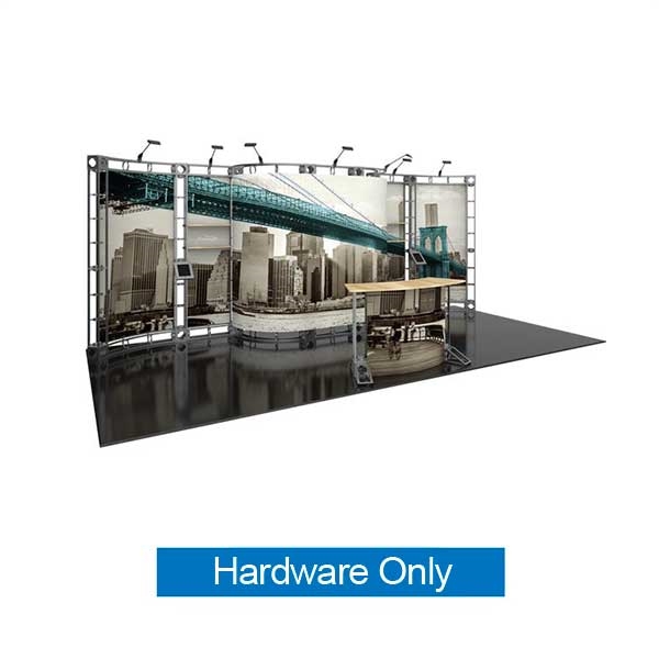 10ft x 20ft Orbea Orbital Express Trade Show Truss Display Hardware Only is a complete truss exhibit, professionally designed to fit a 10ft � 20ft trade show booth space. Orbital truss displays are most popular trade show displays