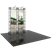 6ft Hercules 03 Orbital Express Truss Back Wall Kit with Rollable Graphics is the next generation in dynamic trade show structure. Exhibit and trade show display truss system designs can be used for structure, decorative, small and large presentations
