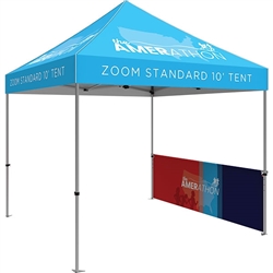 10ft x 10ft Zoom Standard Half Wall Kit | Single-Sided