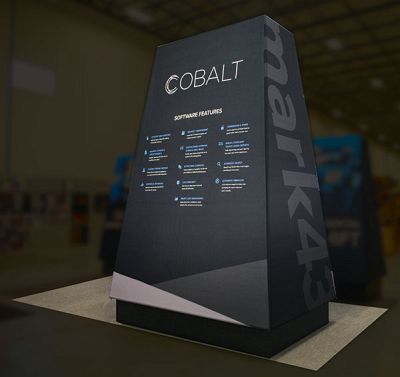 Custom trade show exhibit structures, like design # 651212 stand out on the convention floor. Draw eyes to your trade show booth with exciting custom exhibits & displays. We can customize any trade show exhibit or display to your specifications.