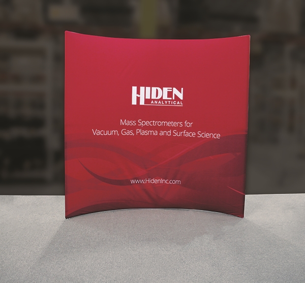 Custom trade show exhibit structures, like design # 692858 stand out on the convention floor. Draw eyes to your trade show booth with exciting custom exhibits & displays. We can customize any trade show exhibit or display to your specifications.