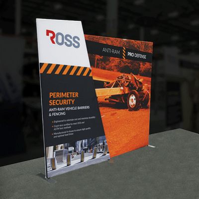 Custom trade show exhibit structures, like design # 710455 stand out on the convention floor. Draw eyes to your trade show booth with exciting custom exhibits & displays. We can customize any trade show exhibit or display to your specifications.