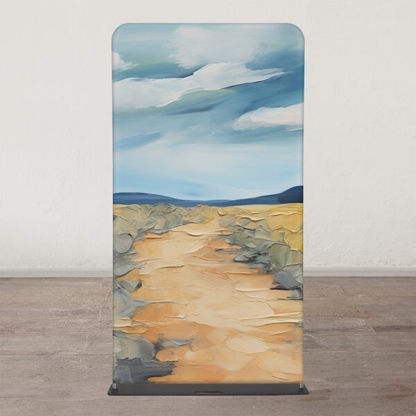 4ft x 7.5ft Atlas Snello Straight Display | Double-Sided Kit