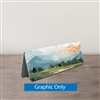 6ft x 2ft Latia A-Frame Display | Double-Sided Graphic Only