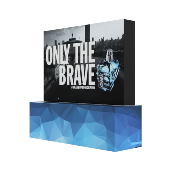 8ft x 5ft OneFabric Eco-Friendly Pop-up Display (Graphic Only w/ Endcaps)
