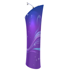 33.5in x 81in Brandcusi Angled Fabric Display