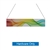 10ft x 2ft  Flat Hanging Sign (Hardware Only) is a must have at your next trade show. This ceiling banner is printed on quality fabric. Available shapes hanging sign are round, flat, square, curved square, tapered square and triangle