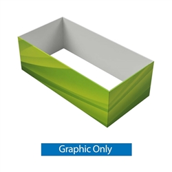 12ft x 4ft Single-Sided Rectangular Hanging Sign (Graphic Only) is a must have at your next trade show. This ceiling banner is printed on quality fabric. Available shapes hanging sign are round, flat, square, curved square, tapered square and triangle