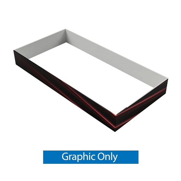 16ft x 2ft Single-Sided Rectangular Hanging Sign (Graphic Only) is a must have at your next trade show. This ceiling banner is printed on quality fabric. Available shapes hanging sign are round, flat, square, curved square, tapered square and triangle