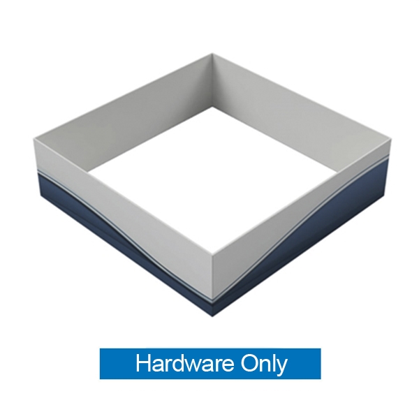 14ft x 4ft  Square Hanging Sign (Hardware Only) is a must have at your next trade show. This ceiling banner is printed on quality fabric. Available shapes hanging sign are round, flat, square, curved square, tapered square and triangle
