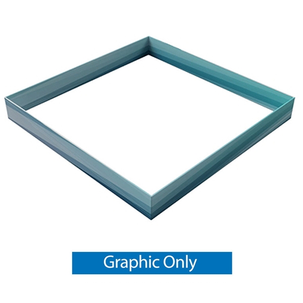 16ft x 2ft Double-Sided Square Hanging Sign (Graphic Only) is a must have at your next trade show. This ceiling banner is printed on quality fabric. Available shapes hanging sign are round, flat, square, curved square, tapered square and triangle