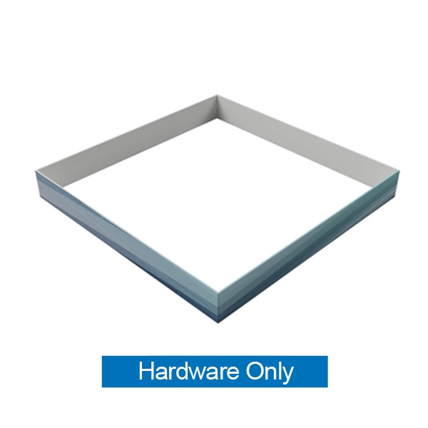 16ft x 2ft  Square Hanging Sign (Hardware Only) is a must have at your next trade show. This ceiling banner is printed on quality fabric. Available shapes hanging sign are round, flat, square, curved square, tapered square and triangle