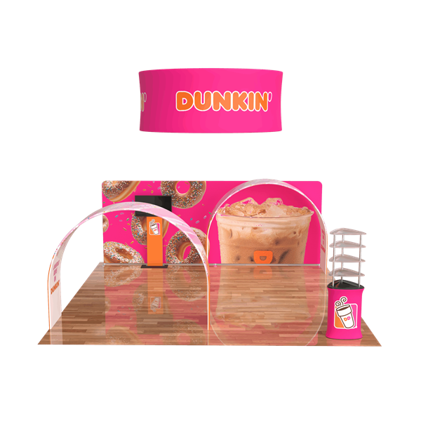 20ft x 20ft Maui Arch Trade Show Exhibit Display (Graphic & Hardware)