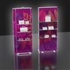 3.3ft x 7.5ft BrightLine Light Box Wall Kit D | Double-Sided | w/ Shelves
