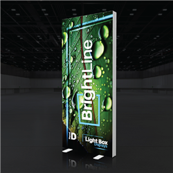 3.3ft x 7.5ft BrightLine Light Box Wall Kit D | Single-Sided
