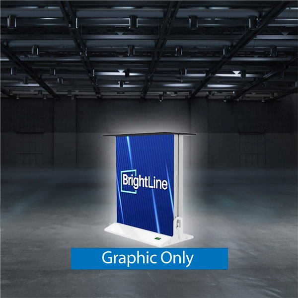 33in x 36in BrightLine Counter | Single-Sided | Graphic Only