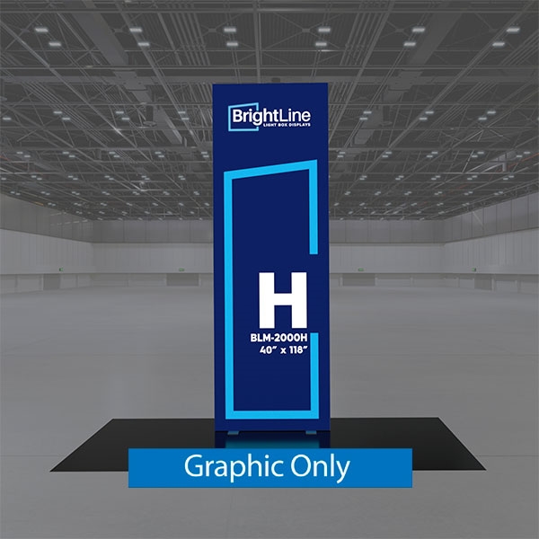 3.3ft x 10ft BrightLine Light Box Wall Kit H | Replacement Blocker