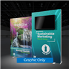 10ft x 8ft BrightLine Light Box Kit EK | Single-Sided | Graphic Only