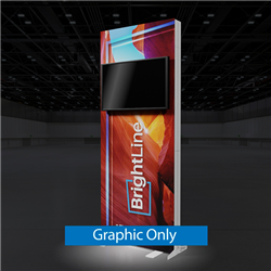 3ft x 7.5ft BrightLine Light Box Kit B3-K-TV | Single-Sided | Graphic Only
