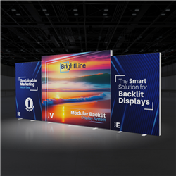 20ft x 8ft BrightLine Light Box Kit EVE | Single-Sided