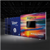 20ft x 8ft BrightLine Light Box | w/ Waterfall Shelving | Kit FV-Waterfall | Double-Sided