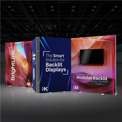 20ft x 8ft BrightLine Light Box Kit MKKM | Single-Sided