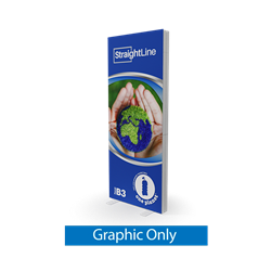 3ft x 7.5ft StraightLine SEG Wall Kit B3 | Single-Sided | Graphic Only