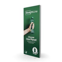 3.3ft x 8ft StraightLine SEG Wall Kit J | Single-Sided
