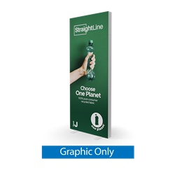 3.3ft x 8ft StraightLine SEG Wall Kit J | Single-Sided | Graphic Only