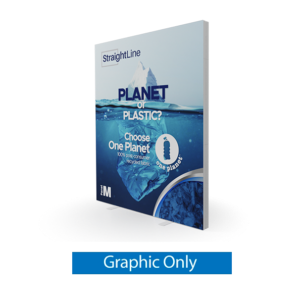 6.5ft x 8ft StraightLine SEG Wall Kit M | Single-Sided | Graphic Only