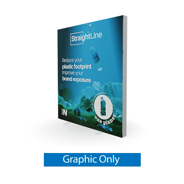6.5ft x 7.5ft StraightLine SEG Wall Kit N | Single-Sided | Graphic Only