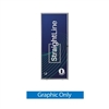 39in x 96in StraightLine SEG Trade Show Door - J  | Single-Sided | Graphic Only