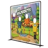 8.5ft x 7.5ft FrameWorx Quad Face Cutout Single-Sided | Graphic Only