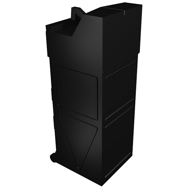 34.3in x 14.1in x 13.3in Square Display Hard Case (w/ Wheels)