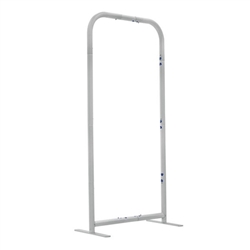 2ft x 4ft EuroFit Tabletop Straight Wall | Hardware Only