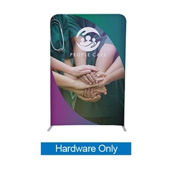4ft x 6ft EuroFit Straight Wall Display | Hardware Only