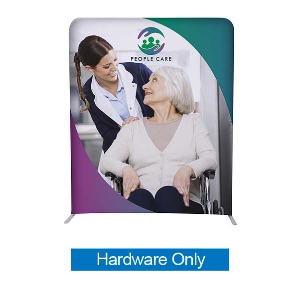 5ft x 6ft EuroFit Straight Wall Display | Hardware Only