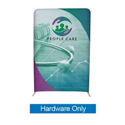 5ft x 7.5ft EuroFit Straight Wall Display | Hardware Only