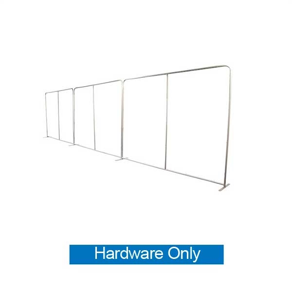 30ft x 8ft EuroFit Straight Wall Display (Hardware Only) . The 30 EuroFit is the largest continuous graphic in our product offering.