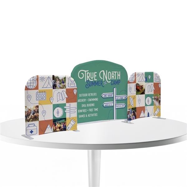 5ft x 2ft EuroFit Trifecta Tabletop Kit