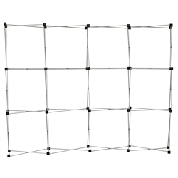 10ft GeoMetrix Backwall Displays | 12-Quad Frame Only | Trade Show Exhibits